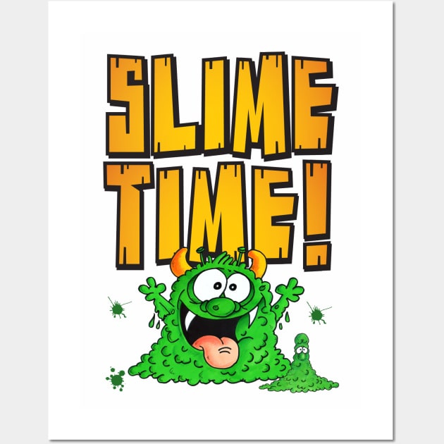 Slime Time 2022 Wall Art by brendanjohnson